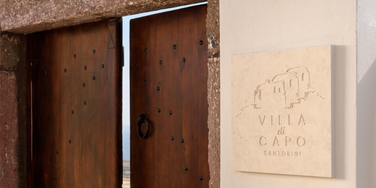 Villa Di Capo - Santorini Old Winery Luxury Villas Akrotírion Exterior foto